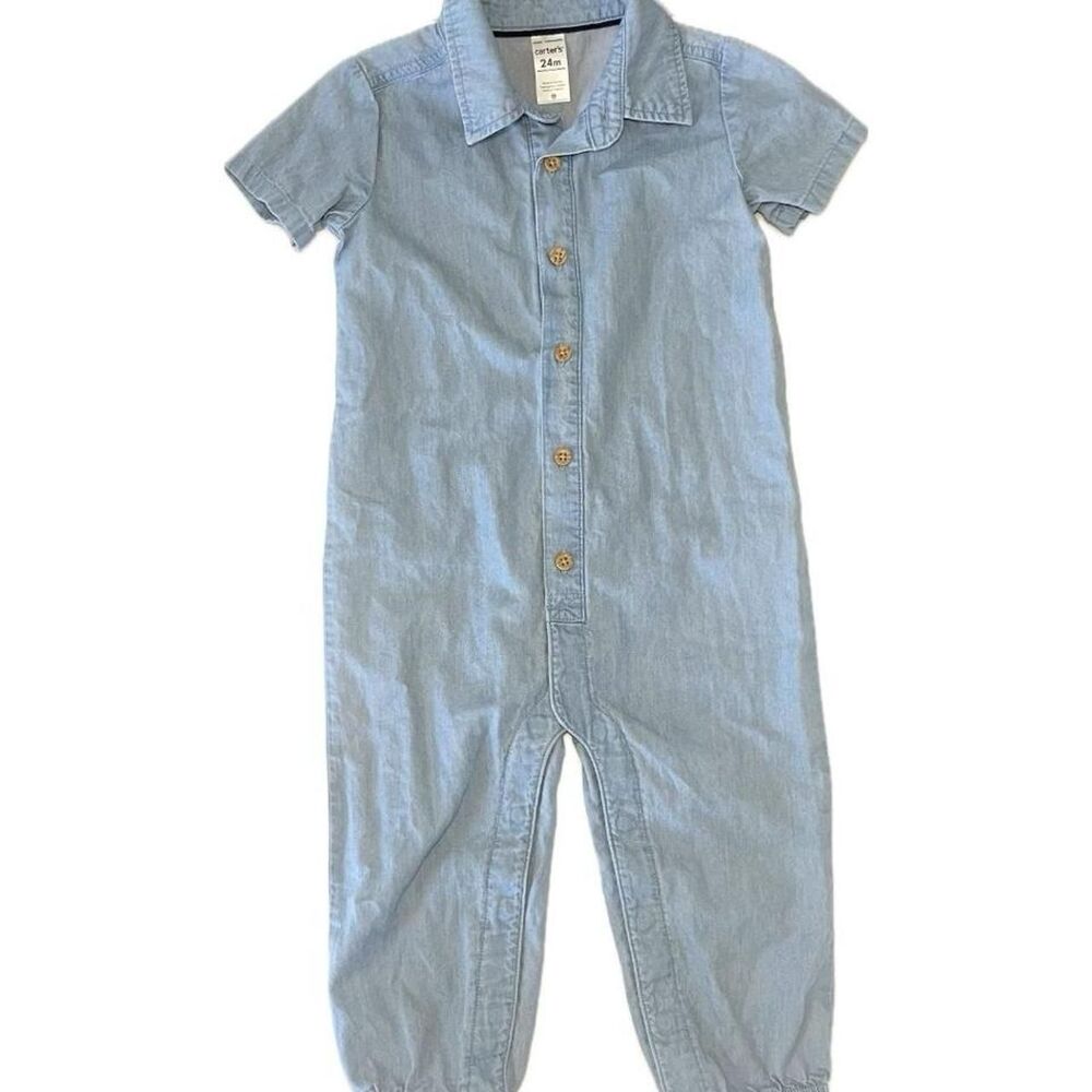 Carter's Blue baby Jumpsuit